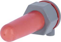 Produktbild: KERBL Ersatzventil mit 100 mm Super-Sauger, Kreuzlochung, Standard-Ventil, für alle KERBL Tränkeeimer