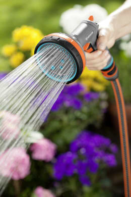 Produktbild: GARDENA Comfort Multibrause Gartenbrause, 5 Sprühmuster