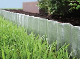 Lifestyle: bellissa Rasenkantenband Welle verzinkt