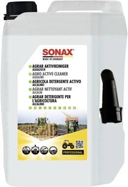 Produktbild: Sonax® Maschinenreiniger Agrar alkalisch, für hartnäckige Verschmutzungen 5 l, 07265000