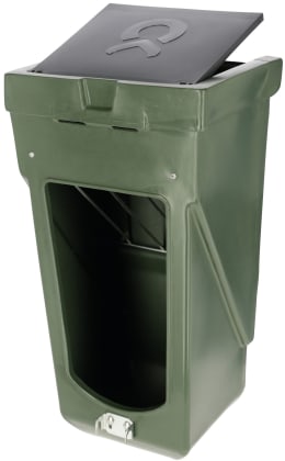 Produktbild: KERBL Futterbox 20 l, 380 x 730 x 300 mm, für Kälberiglus, Rauh- und Kraftfutter