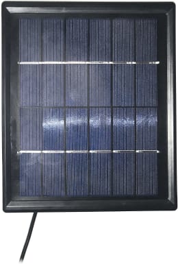 Lifestyle: LUDA.FARM Solarladegerät 3 W, für die autarke Stromversorgung Zaunsensor FenceAlarm