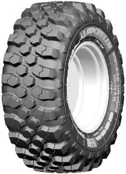 Produktbild: Michelin MPT-Reifen BibLoad Hard Surface Radial TL