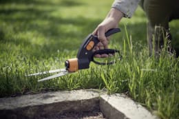 Lifestyle: Fiskars Rasenkantenschneider Grasschere Servo-System GS42 GS42 Länge 320 mm