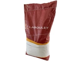 Produktbild: Mais-Saatgut Laboulet in rot-weißem Sack