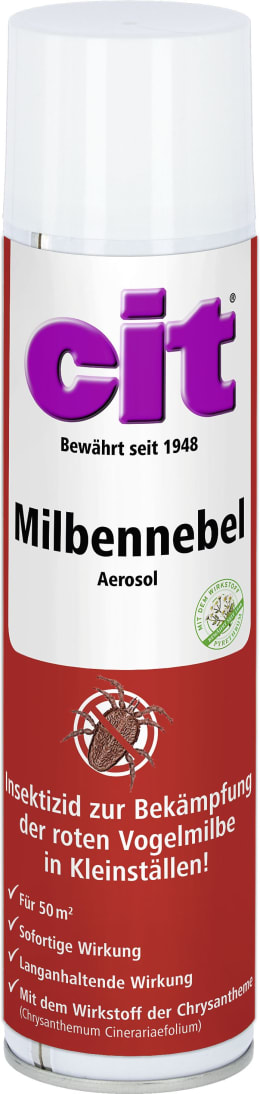 Produktbild: cit® Nebelautomat 400 ml für die Bekämpfung von Vogelmilben in Kleinställen