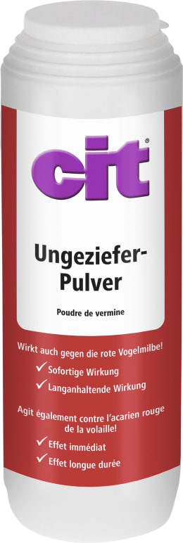 Produktbild: cit® Insektenpulver 500 ml für kriechenden Insekten wie Asseln, Käfern, Drahtwürmern