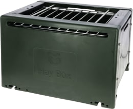 Produktbild: KERBL Heuraufe HayBox 80,8 x 56 x 61 cm, Fassungsvermögen 8 – 10 kg, für Pferde