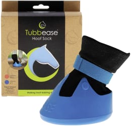 Produktbild: Tubbease™ Hufschuh Gr. L, Ø 15,5 cm, blau, für Pferde, 3210561