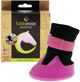 Produktbild: Tubbease™ Hufschuh Gr. S, Ø 11,0 cm, pink, für Pferde, 3210559