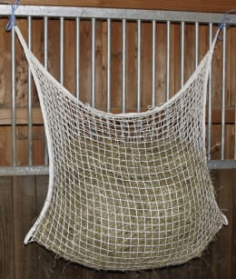 Produktbild: KERBL Heunetz 120 x 90 cm 8,5 kg, für die 12 Stunden-Fütterung, Maschenweite 30 x 30 mm, zum Aufhängen, 321998
