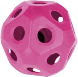 Produktbild: KERBL Futterball 400 mm pink, Fressöffnungen 19 St./60 mm, für Rinder und Pferde, 3210388