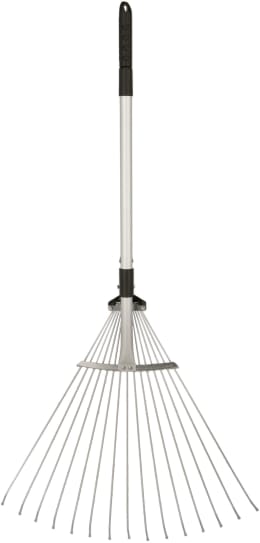 Produktbild: KERBL Universalrechen 20 – 45 cm, Stiel Metall, teleskopierbar von 70 – 140 cm