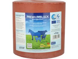 Produktbild: S.I.N. HELLAS Premiumblock Mineralleckstein Leckstein aus Meersalz für Pferde, Rinder, Schafe, Ziegen, Wild