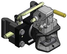 Produktbild: Walterscheid Zugmaul KU2000/853B automatisch mit Schienenweite 193 x 80 mm, Ø Bolzen 37 mm