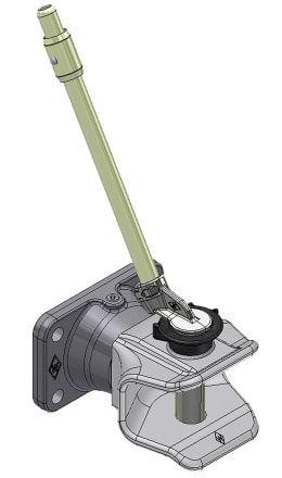 Produktbild: Walterscheid Zugmaul KU514 mechanisch mit Flansch, Ø Bolzen 32 mm