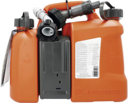 Produktbild: Husqvarna® Kombikanister 5,0/2,5 l orange, schwarz