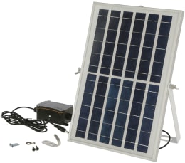 Produktbild: KERBL Solar-Akku-Set für den energieunabhängigen Betrieb der automatischen Hühnerklappe