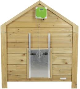 Lifestyle: KERBL Automatik-Verriegelung für automatische Hühnerklappe