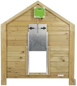 Lifestyle: KERBL Automatik-Verriegelung für automatische Hühnerklappe