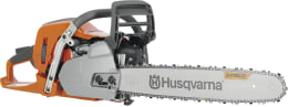 Produktbild: Husqvarna Benzin-Kettensäge 550 XP Mark II in Orange-Grau mit Führungsschiene und Sägekette