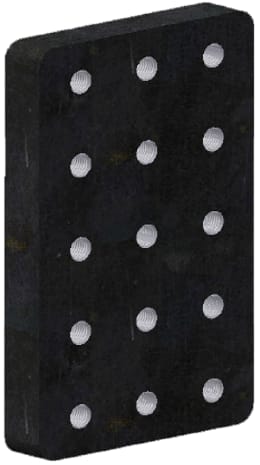 Produktbild: Walterscheid Anschweißplatte ASP7110-162x3 M 16 IG, Lochbild 3 x B x H 110 x 100 mm