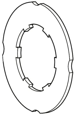 Technische Zeichnung: Walterscheid Mitnahmescheibe, 160,5 x 100,5, 88,3 x 6 mm, für Reibkupplungen K96/4, EK96/4, FK96/4