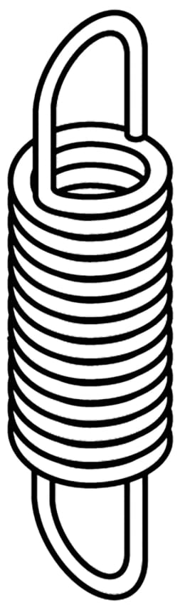 Produktbild: Walterscheid Zugfeder 46,8 x 16,0 x 1,6 mm, für Fanghaken UHK-C Kat. 1, 2, 3