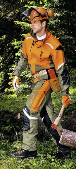 Lifestyle: STIHL Schnittschutzhose Function Ergo Schnittschutzklasse 1 (20 m/s) Bundhose
