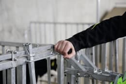 Lifestyle: KERBL Fanggitter für modulare Zaunaufstallung, Kälber