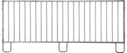 Produktbild: KERBL Zaunteil 285 x 3 x 120 cm, für modulare Zaunaufstallung für Kälber, 14497