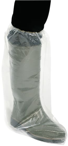 Produktbild: KERBL Einmalüberschuhe L x H 40 x 50 cm, 0,07 mm, 100 St. 15375