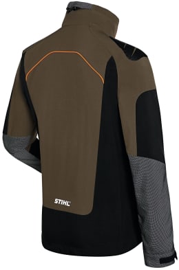 Produktbild: STIHL Forstjacke Advance X-Shell, torf, schwarz