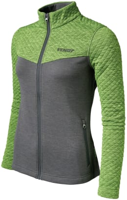 Produktbild: Fendt Fleecejacke Damen grau, grün von Schöffel