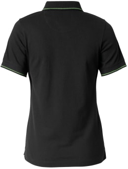 Produktbild: Fendt Poloshirt Damen schwarz, grün