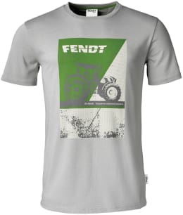 Produktbild: Fendt T-Shirt Herren blassgrau, grün, beige