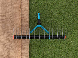 Produktbild: GARDENA VK-Set 5 CS Verstellbes+Schneid-Rech 35cm+CS Holzstiel 130cm