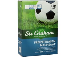 Produktbild: Sir Graham Freizeitrasen Rasensamen Nachsaat 170 m²