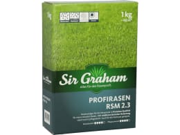 Produktbild: Sir Graham Profirasen Rasensamen RSM 2.3 Mähroboterrasen 1 kg Sack 40 m²