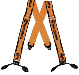 Produktbild: Husqvarna® Hosenträger mit Lederschlaufen