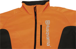 Produktbild: Husqvarna® Forstjacke Classic, warnorange, schwarz
