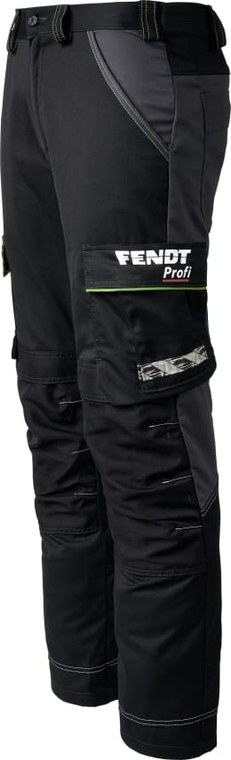 Produktbild: Fendt Arbeitshose Herren Profi schwarz, grau, grün Bundhose