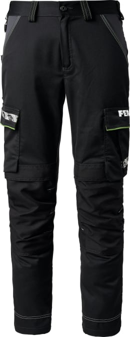 Produktbild: Fendt Arbeitshose Herren Profi schwarz, grau, grün Bundhose