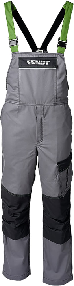 Produktbild: Fendt Arbeitshose Herren grau, schwarz, grün Latzhose
