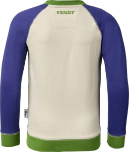 Produktbild: Fendt Sweatshirt Kinder weiß, blau, grün