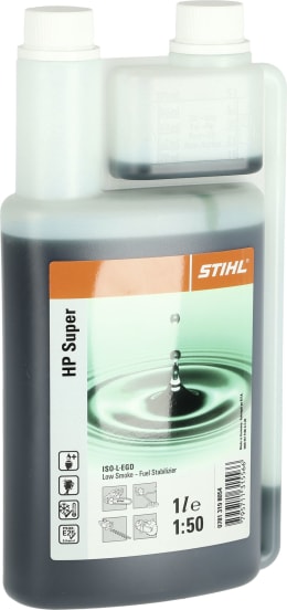 Produktbild: STIHL 2-Takt-Öl HP Super, 1:50, teilsynthetisch mit aschearmen Additiven, Dosierflasche, 1,0 l, 0781 319 8054