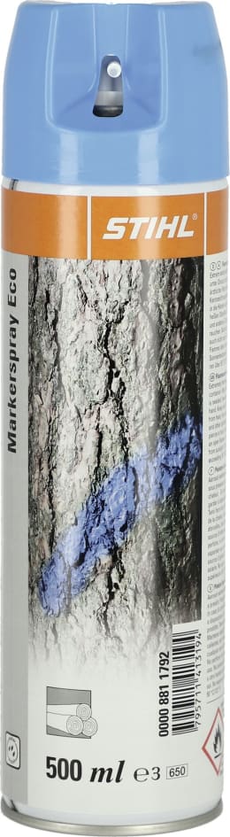 Produktbild: STIHL Markierungsspray Eco blau, 500 ml, für Baum- und Holzmarkierung, 0000 881 1792