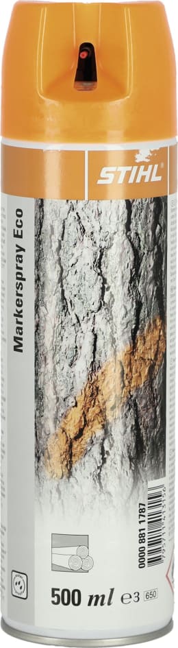 Produktbild: STIHL Markierungsspray Eco orange, 500 ml, für Baum- und Holzmarkierung, 0000 881 1787