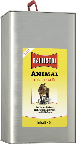 Produktbild: Ballistol® Tierpflegeöl Animal 5 l, für alle Haus- und Hoftiere, 29858