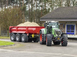 Lifestyle: Krampe Wannenkipper Erdbaumulde SK 800 Nutzlast 30 t, Transportvolumen 17,7 m³ Wassermaß, 23,0 m³ SAE 221